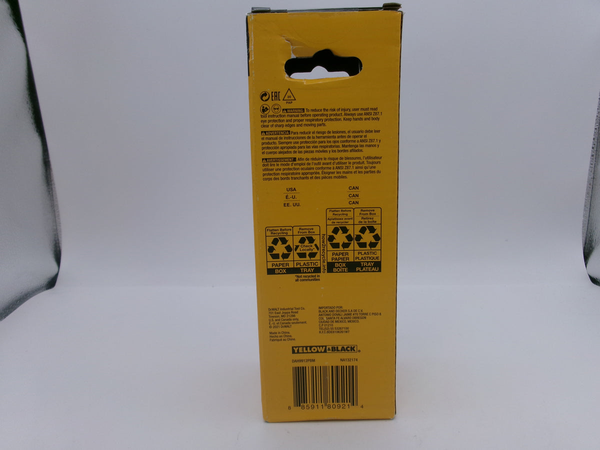 Dewalt DAH9912PBM Rapid Load Hole Saw Arbor, 1/2-in