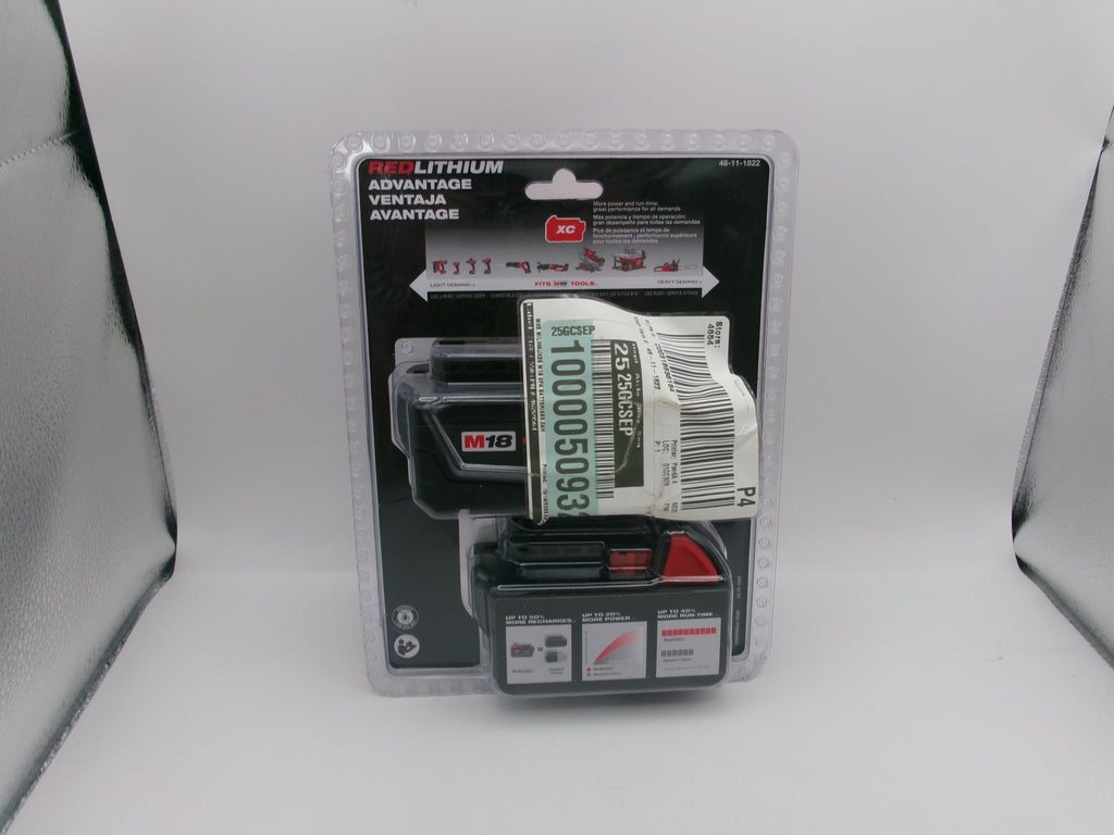 Milwaukee 48-11-1822 REDLITHIUM XC3.0 Li-Ion Battery - 2 Pack
