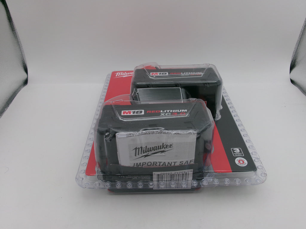 Milwaukee 48-11-1822 REDLITHIUM XC3.0 Li-Ion Battery - 2 Pack