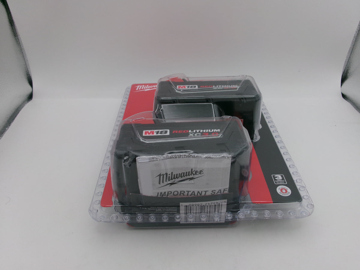 Milwaukee 48-11-1822 REDLITHIUM XC3.0 Li-Ion Battery - 2 Pack