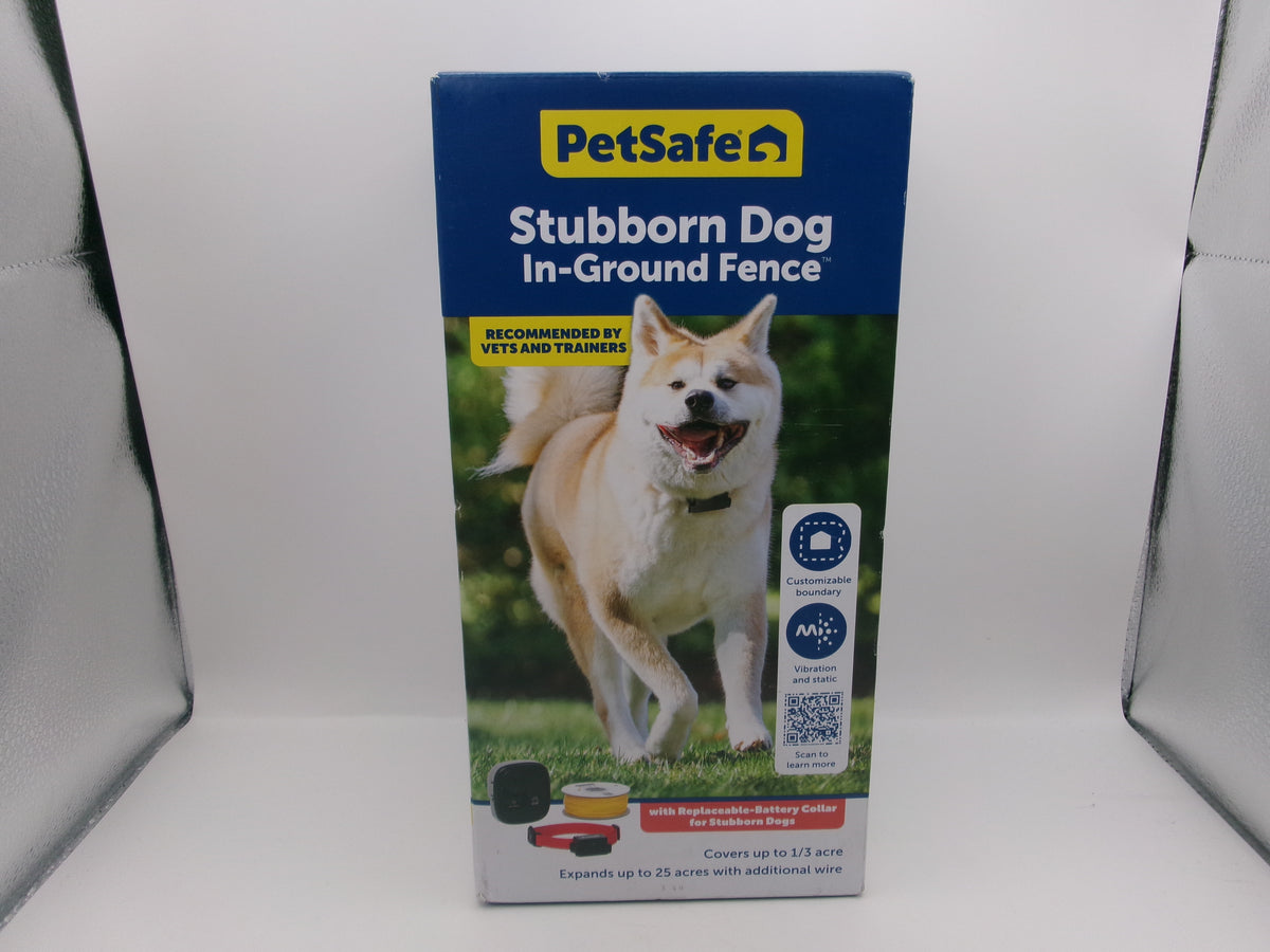 Petsafe Stubborn Dog In-Ground Fence With Collar UP TO 1/3 ACRE PIG00-10777