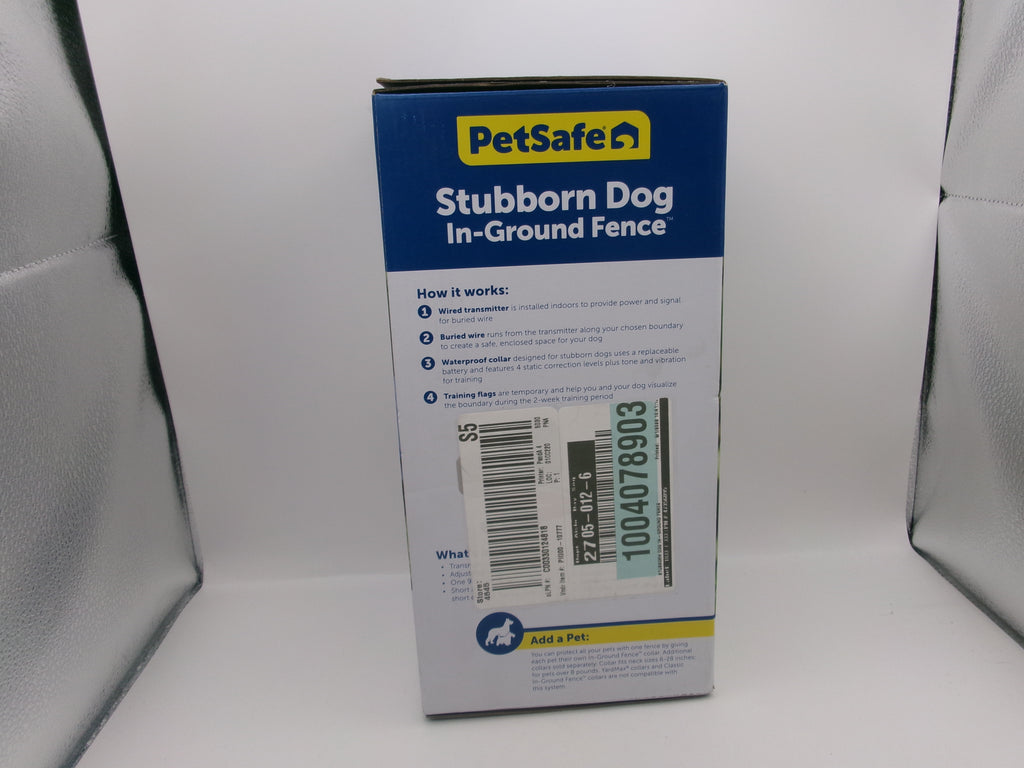 Petsafe Stubborn Dog In-Ground Fence With Collar UP TO 1/3 ACRE PIG00-10777