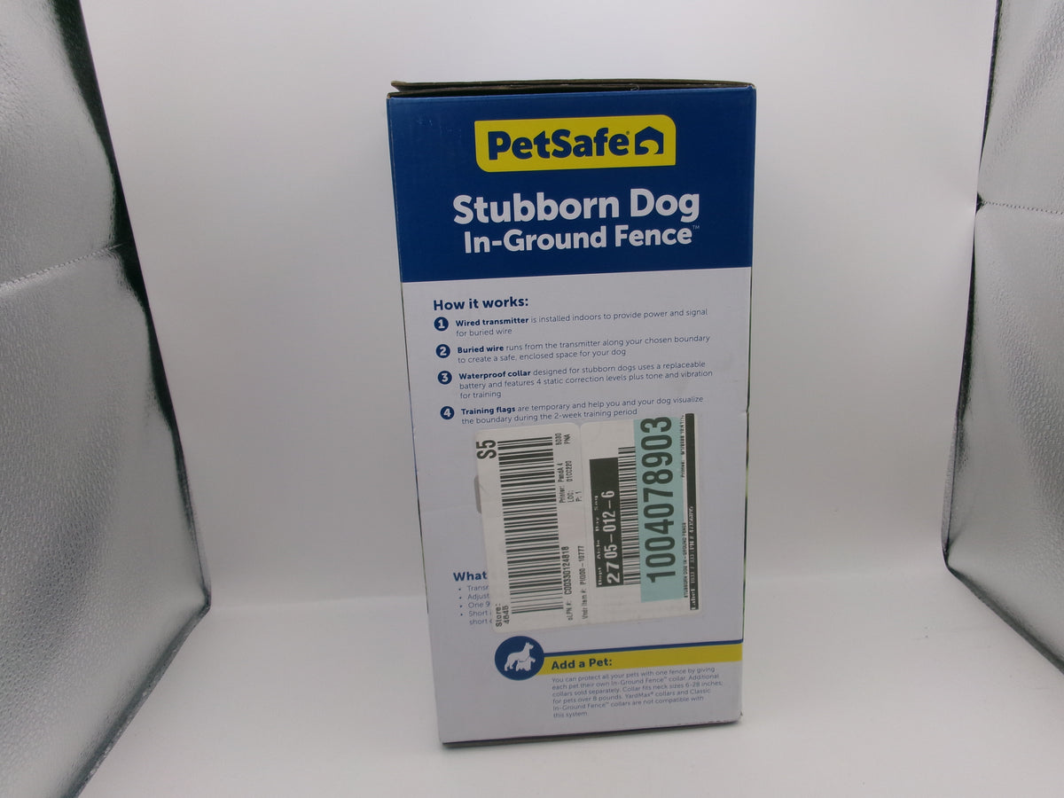 Petsafe Stubborn Dog In-Ground Fence With Collar UP TO 1/3 ACRE PIG00-10777