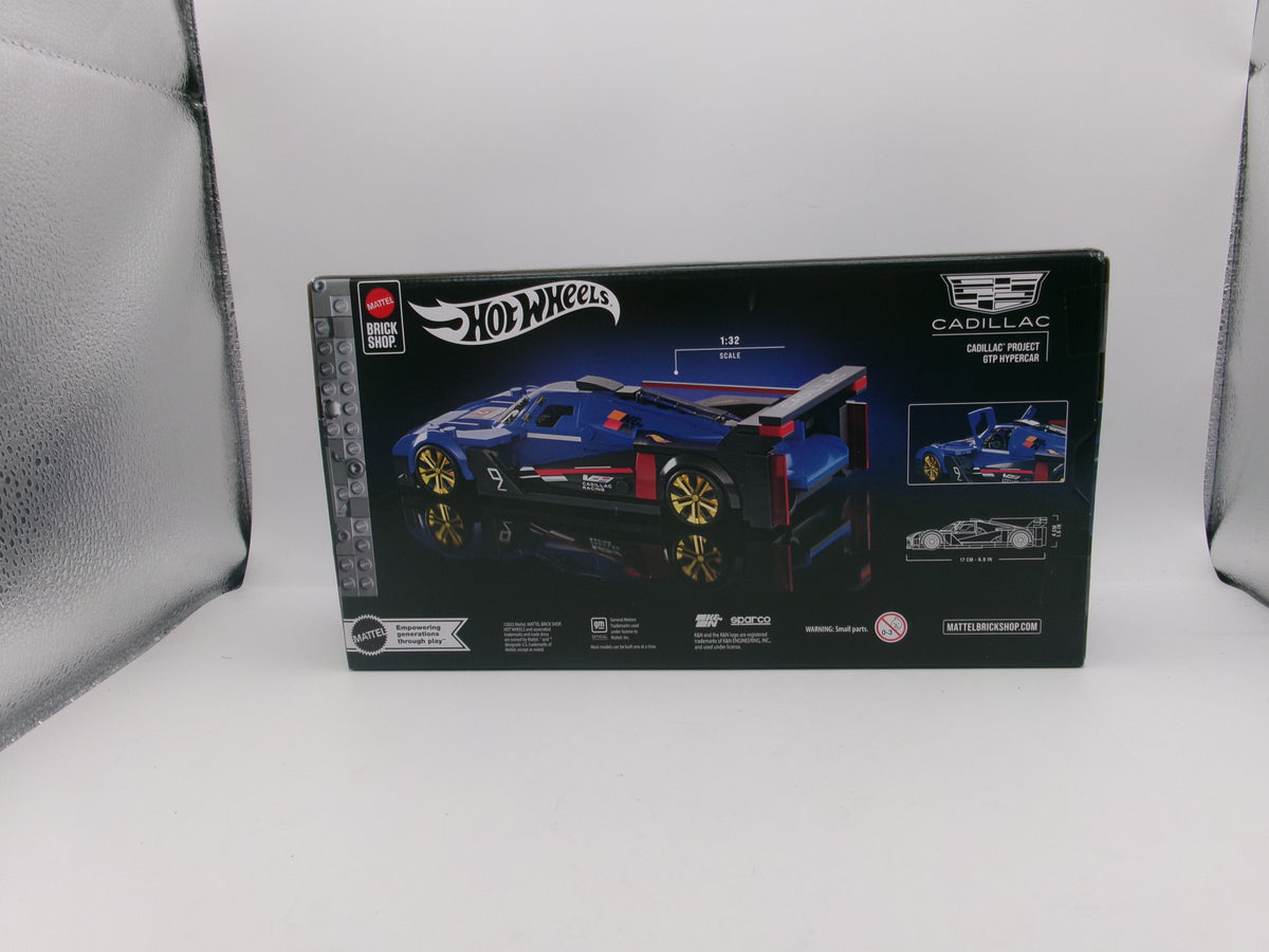 Hot Wheels Mattel Brick Shop Cadillac Project GTP Hypercar Building Set