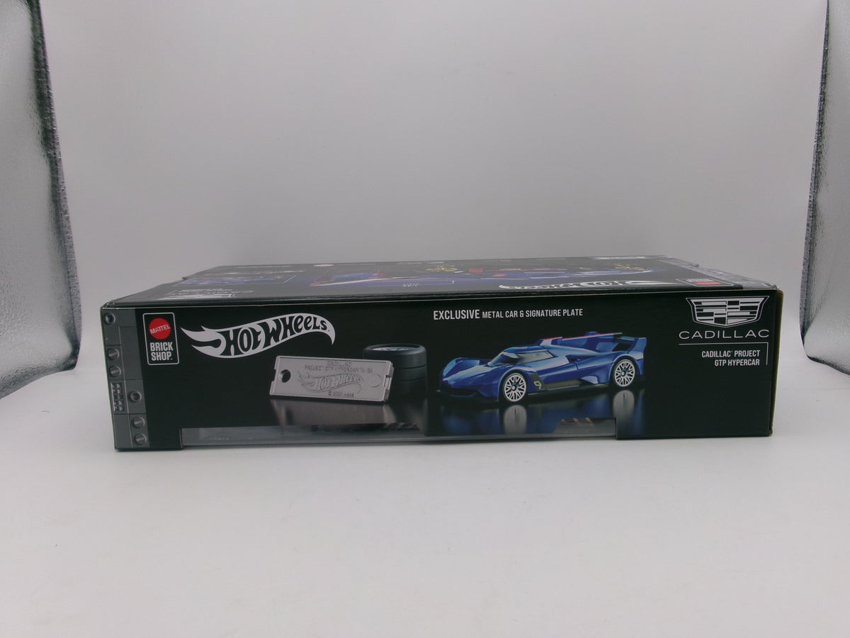 Hot Wheels Mattel Brick Shop Cadillac Project GTP Hypercar Building Set