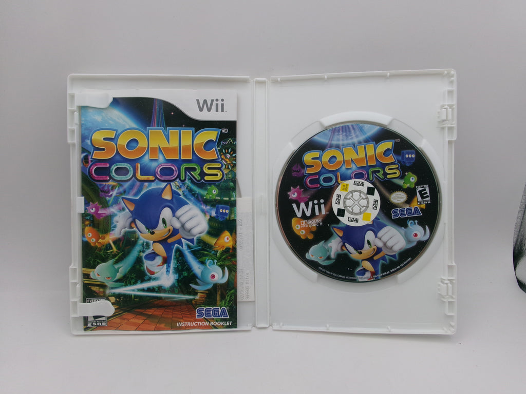 Nintendo Wii Sonic Colors Complete