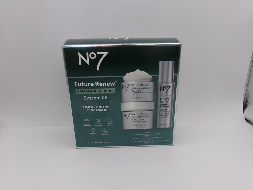 No7 Future Renew Damage Reversal System Kit -3 Pieces- EXP 05/2027