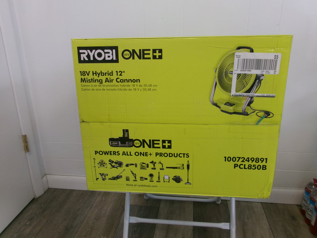 Ryobi 18V Ryobi ONE+ 12" HYBRID MISTING AIR CANNON (Tool Only) PCL811B