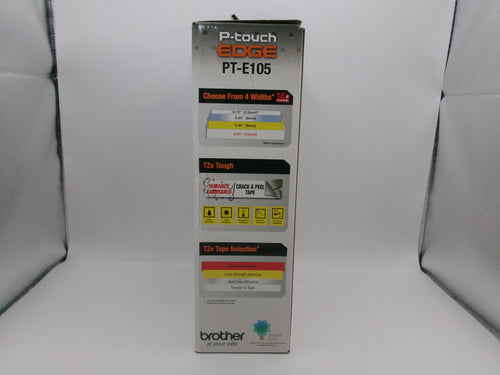 Brother PT-E105 P-Touch Edge Handheld Industrial Monochrome Label Maker
