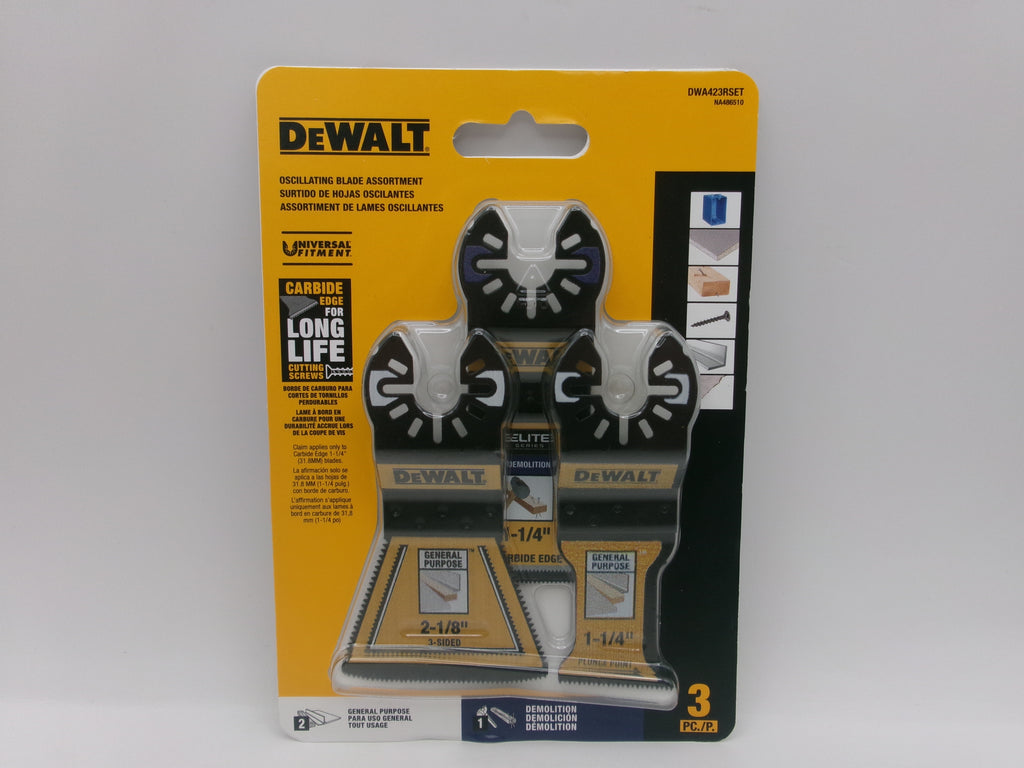 DeWALT Oscillating Blade Assortment DWA423RSET