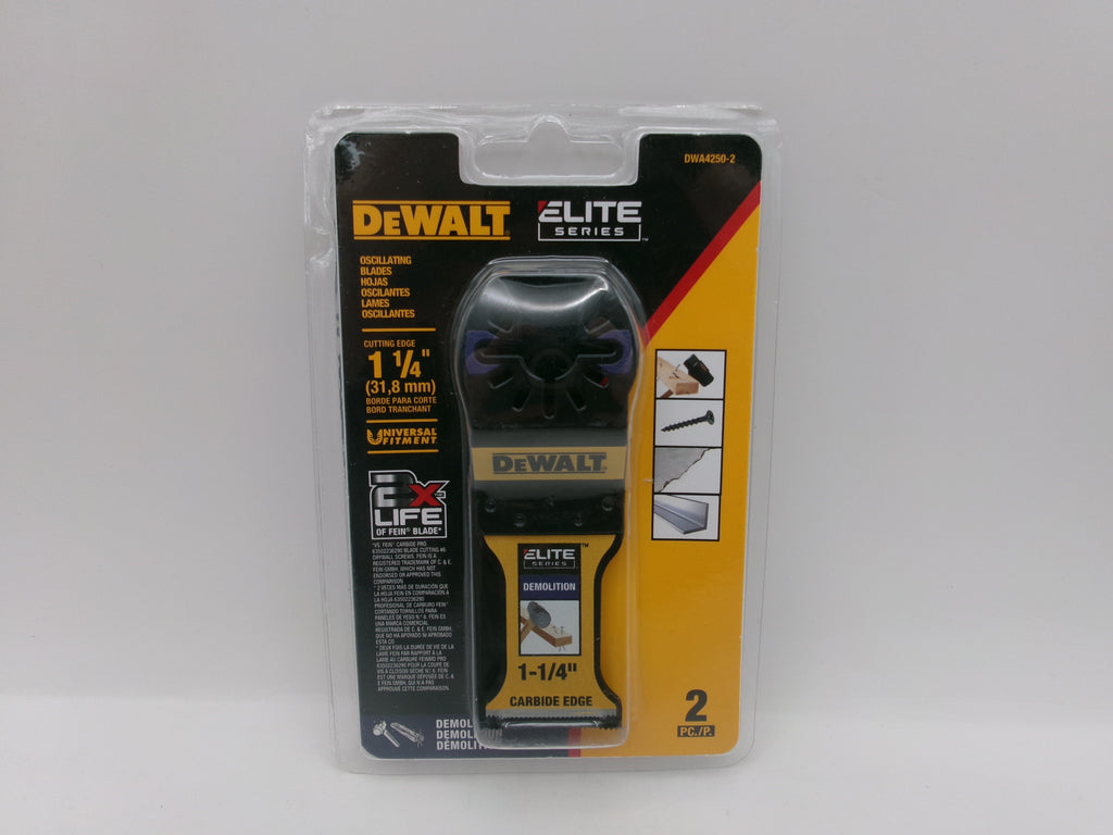DeWALT Oscillating Blades 1 1/4" DWA4250-2