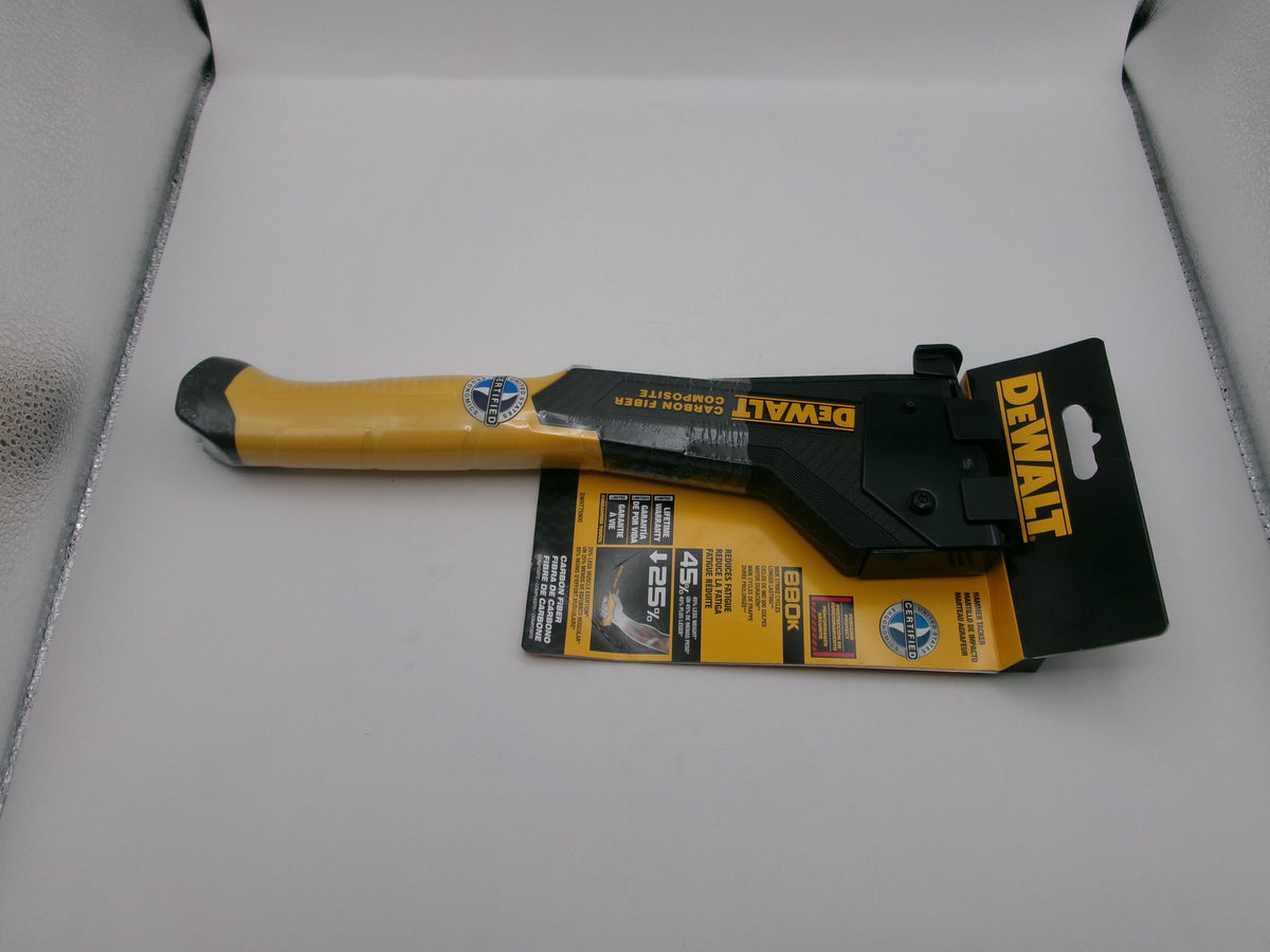 Dewalt Carbon Fibre Composite Hammer Tacker Roofing Staple Gun DWHT75900
