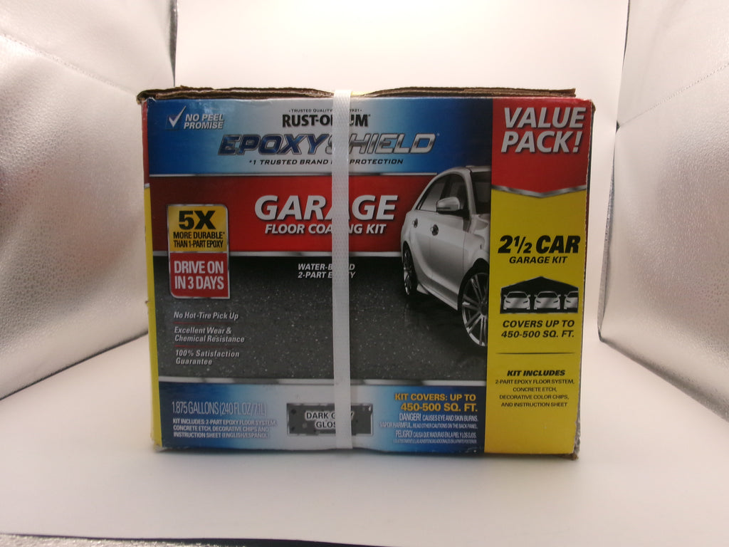 Rust-Oleum EpoxyShield Garage Floor Coating Kit 2.5 Car Garage