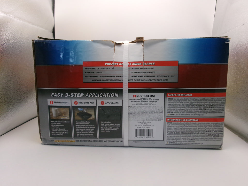 Rust-Oleum EpoxyShield Garage Floor Coating Kit 2.5 Car Garage