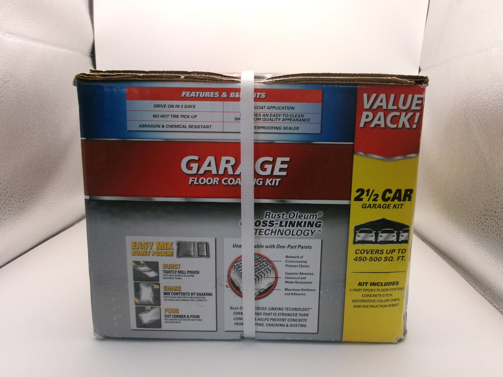 Rust-Oleum EpoxyShield Garage Floor Coating Kit 2.5 Car Garage