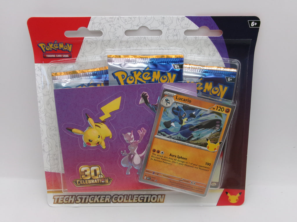 Pokemon 30 Celebrations Tech Sticker Collection