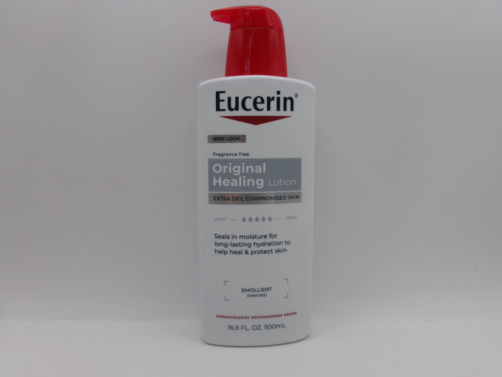 Eucerin Original Healing Lotion Emollient Enriched 16.9 FL OZ