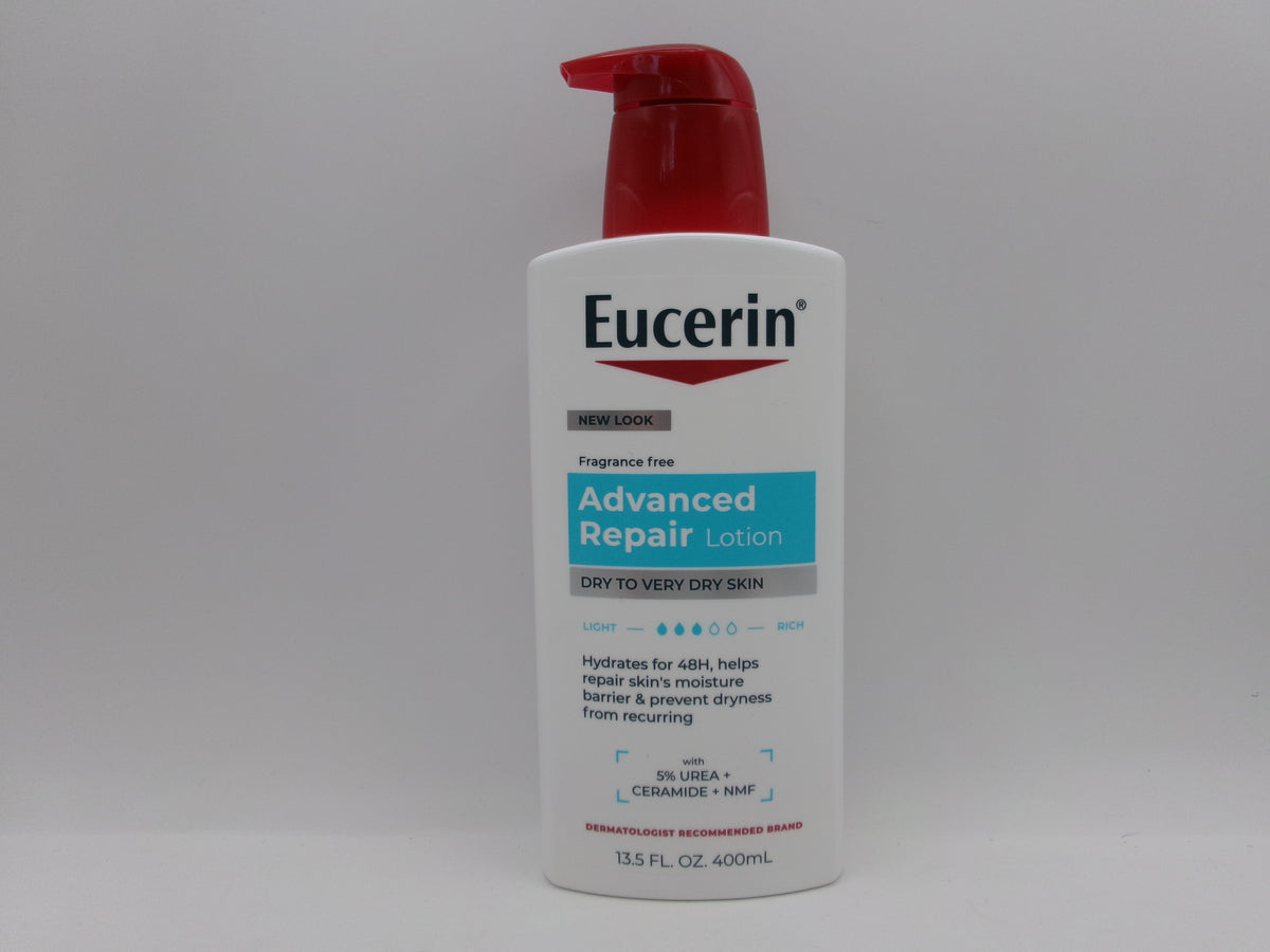 Eucerin Advanced Repair Unscented Body Lotion for Dry Skin - 13.5 fl oz