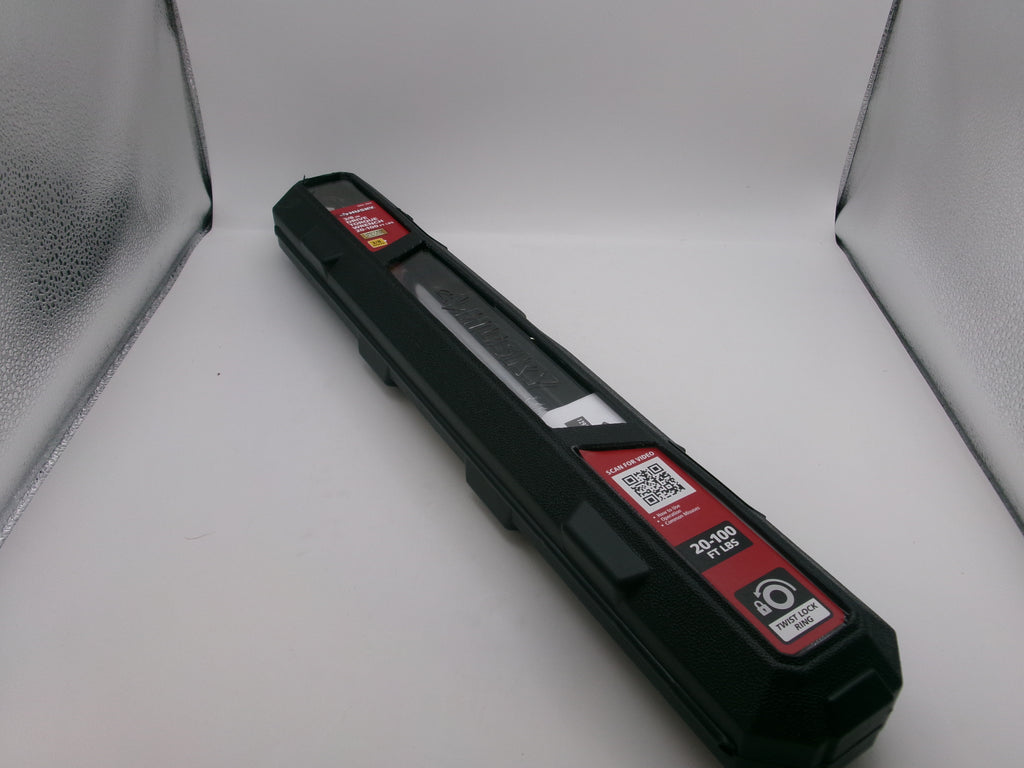 Husky 564 394 Adjustable 3/8 in. Drive Torque Wrench 20 to 100 ft./lbs.
