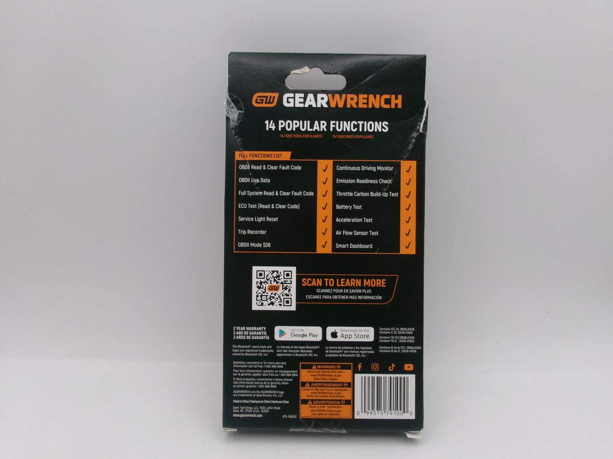 GearWrench Everyday Diagnostic Tool GWSCAN