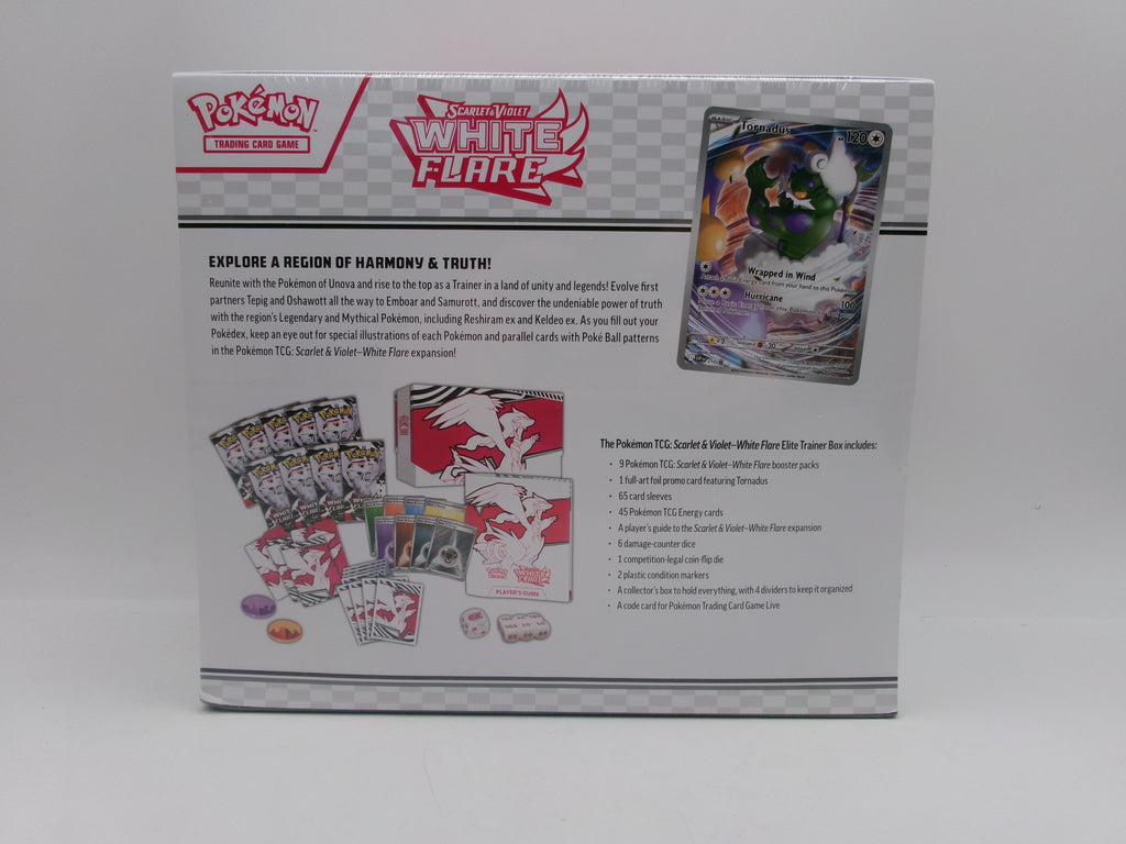 Pokémon TCG Scarlet & Violet White Flare Elite Trainer Box ETB