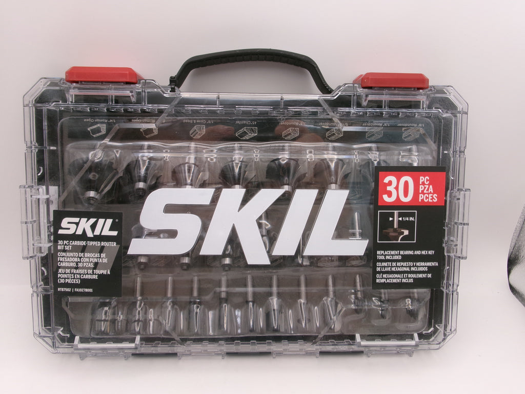 SKIL 30 -Piece Carbide-tipped Router Bit Set RTB7502