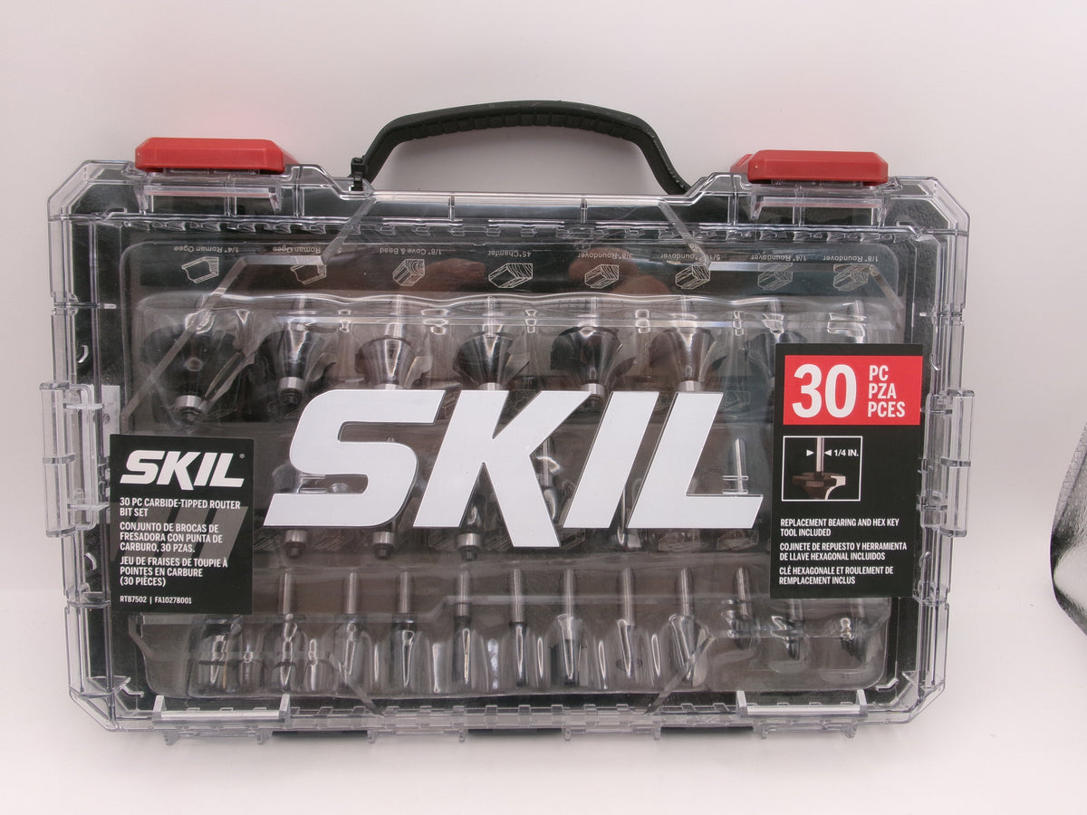 SKIL 30 -Piece Carbide-tipped Router Bit Set RTB7502