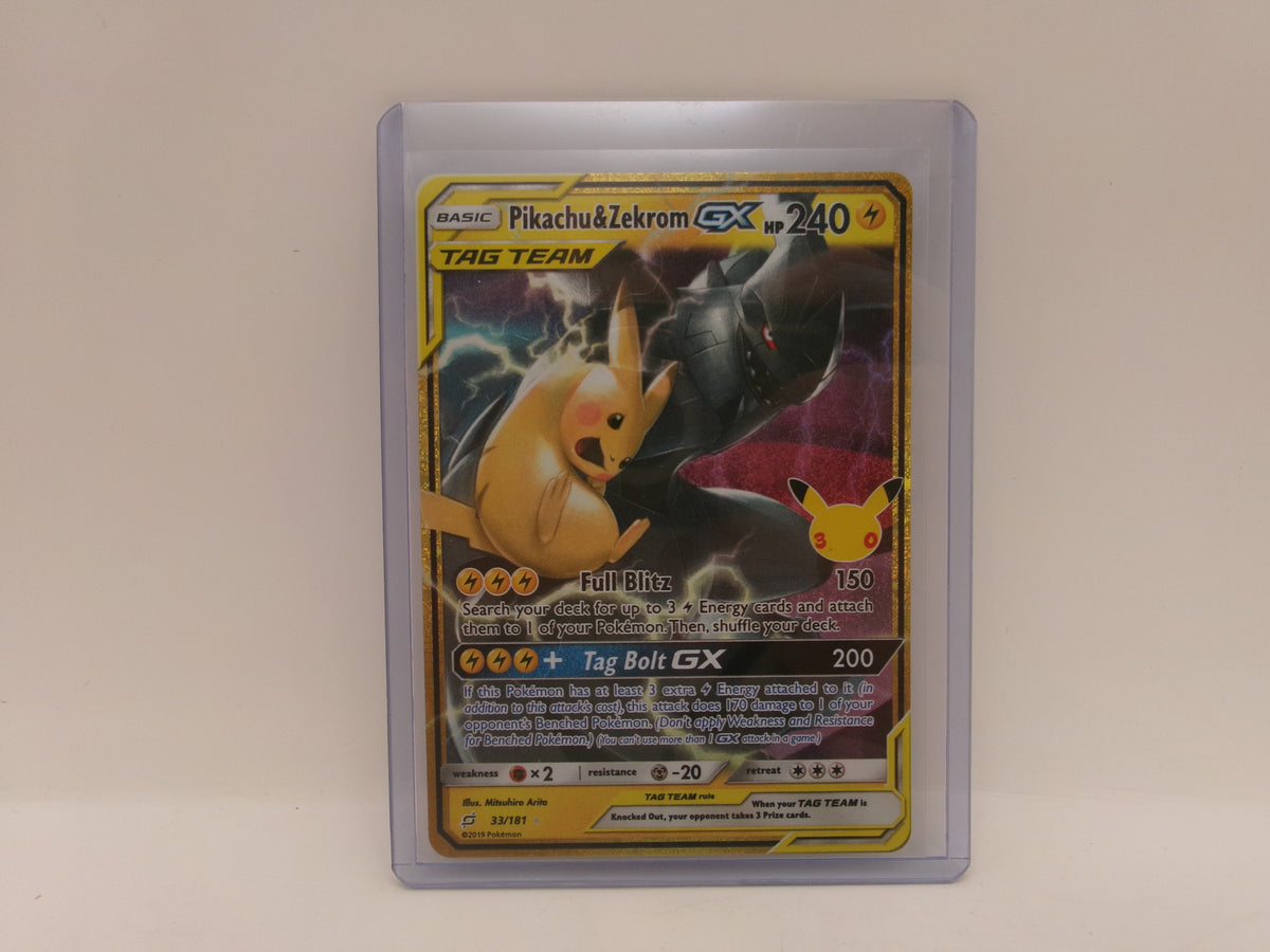 Pikachu & Zekrom GX - ME: 30th Celebration Classic Collection (30C)