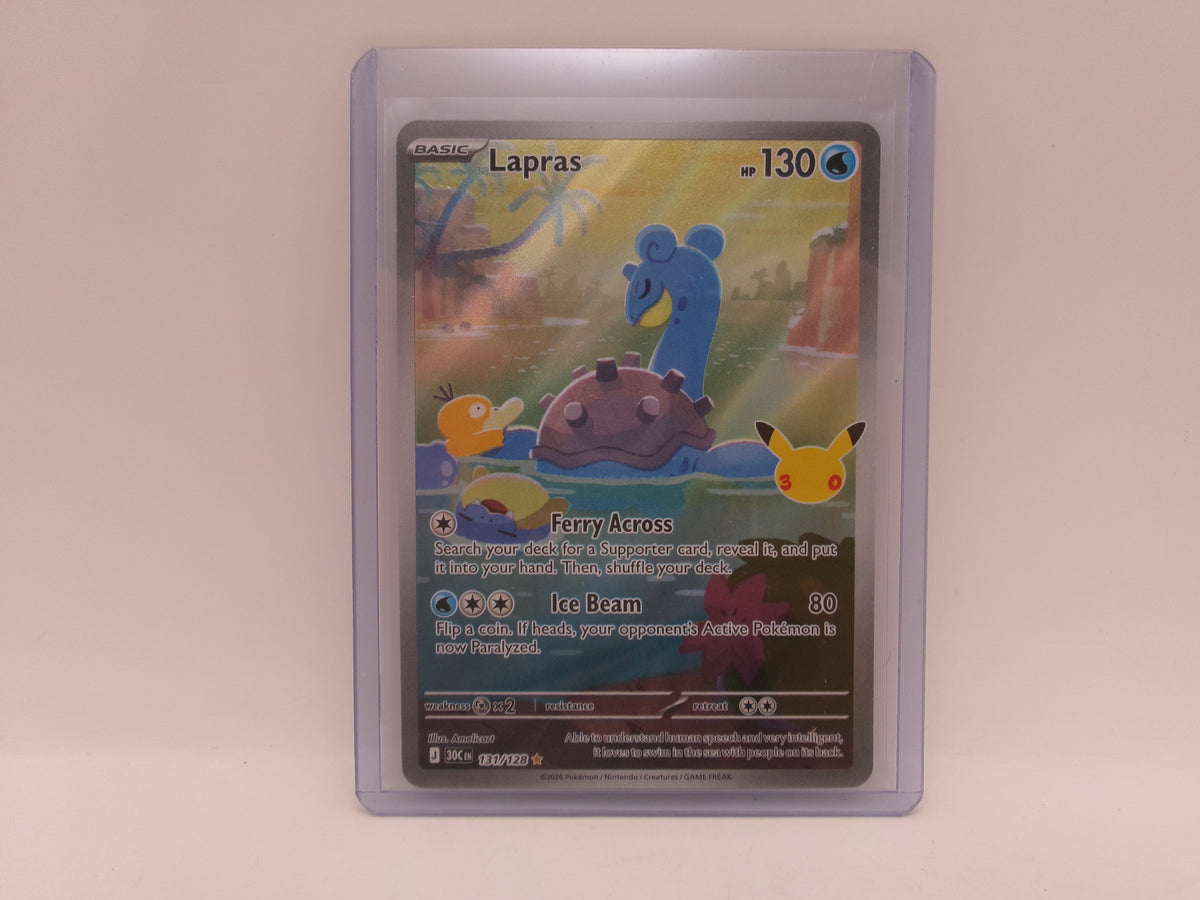 Lapras - 131/128 - ME: 30th Celebration (30C)