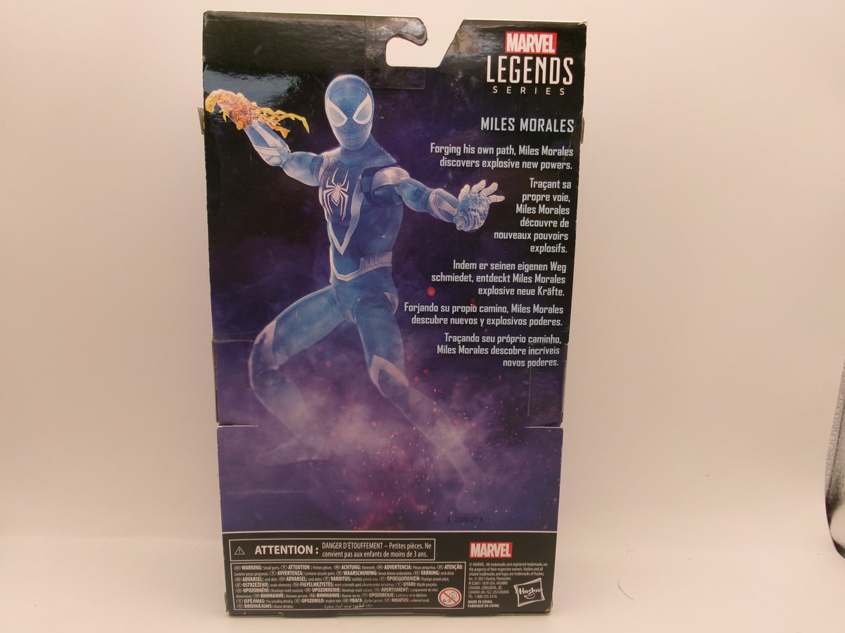 Marvel Legends Gamer Verse Miles Morales Spider-Man 6" Figure Hasbro NEW F0209