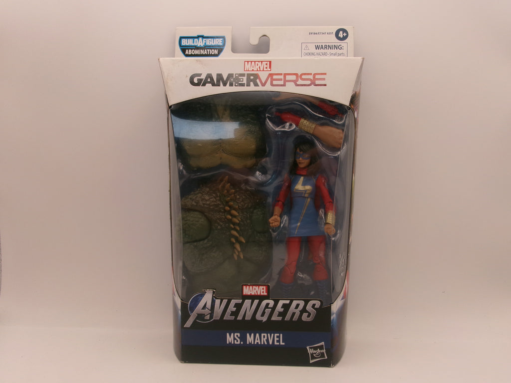 Marvel Legends Gamerverse Ms. Marvel 6" Figure Abomination BAF