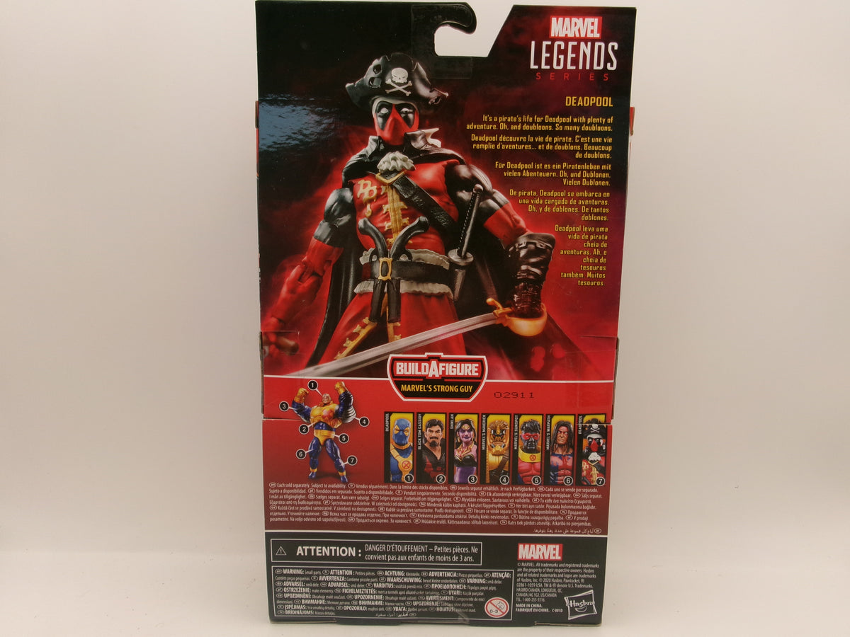 Marvel Legends PIRATE DEADPOOL Action Figure 6" STRONG GUY BAF