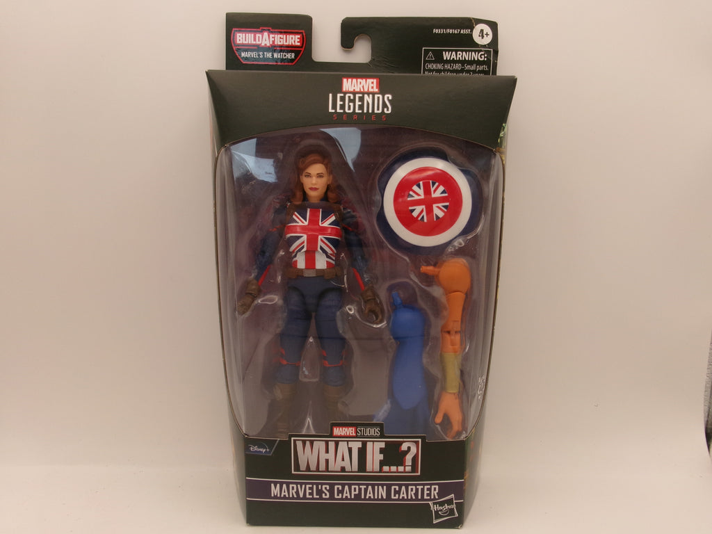 Marvel Legends What If.? Series - Marvels Captain Carter 6” Figure - Watcher BAF