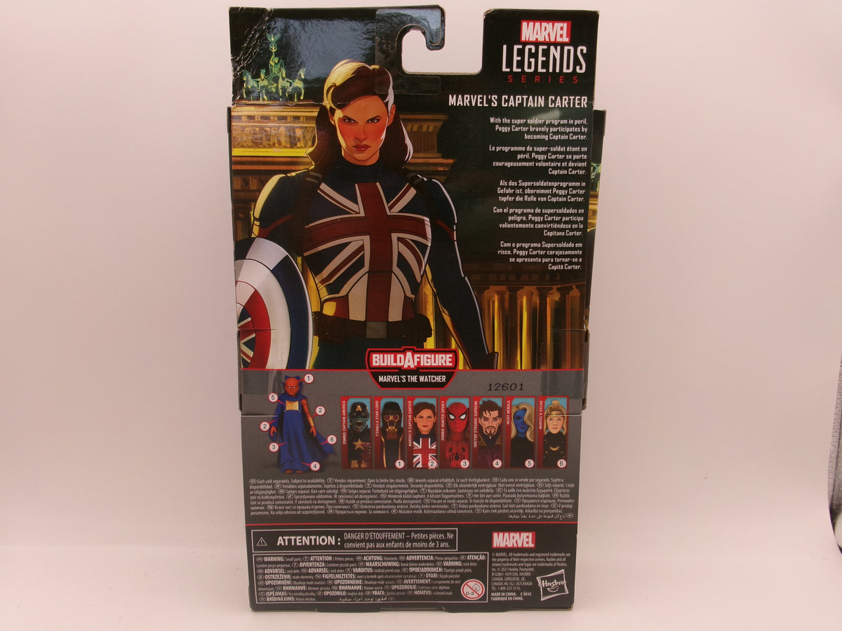 Marvel Legends What If.? Series - Marvels Captain Carter 6” Figure - Watcher BAF