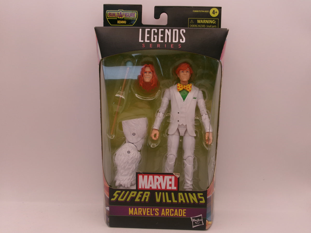 Marvel Legends Super Villains Marvel's Arcade 6" Action Figure w/ XEMNU BAF 2021
