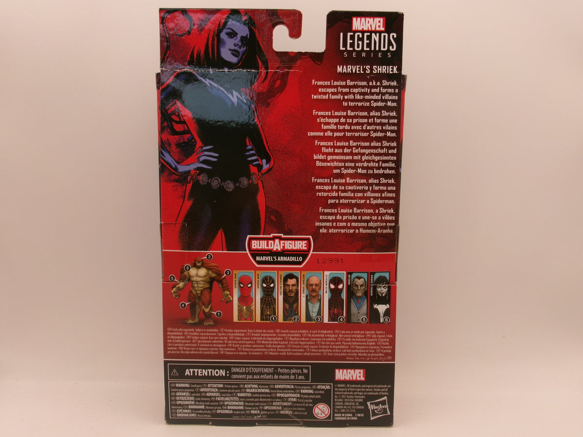 Hasbro Marvel Legends Shriek Action Figure 6" BAF Armadillo Torso