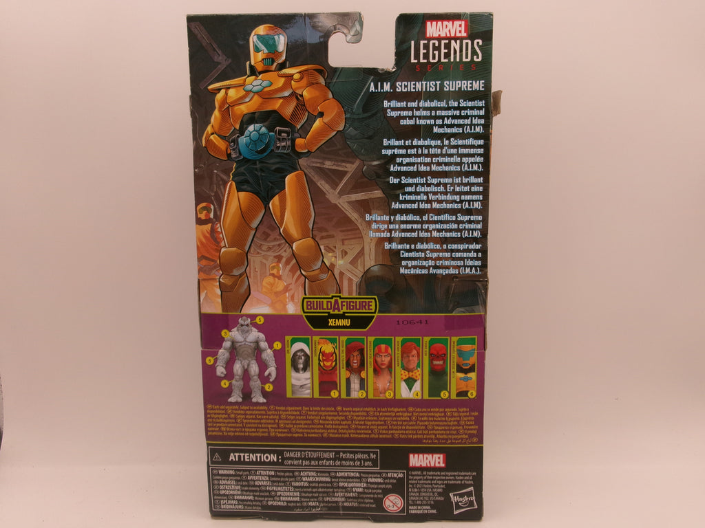 AIM Scientist Supreme Marvel Legends Xemnu Baf Super Villains 6" Hasbro Figure