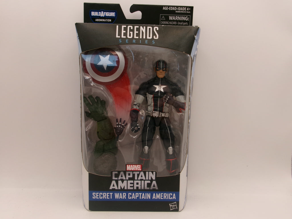 Marvel Legends 6" Secret War Captain America Figure (Abomination BAF)