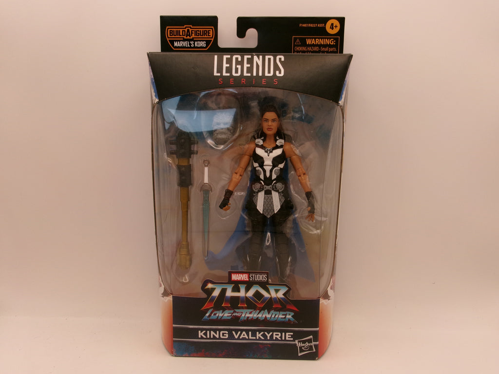 Hasbro King Valkyrie Marvel Legends Thor Love Thunder 6" BAF Korg Piece