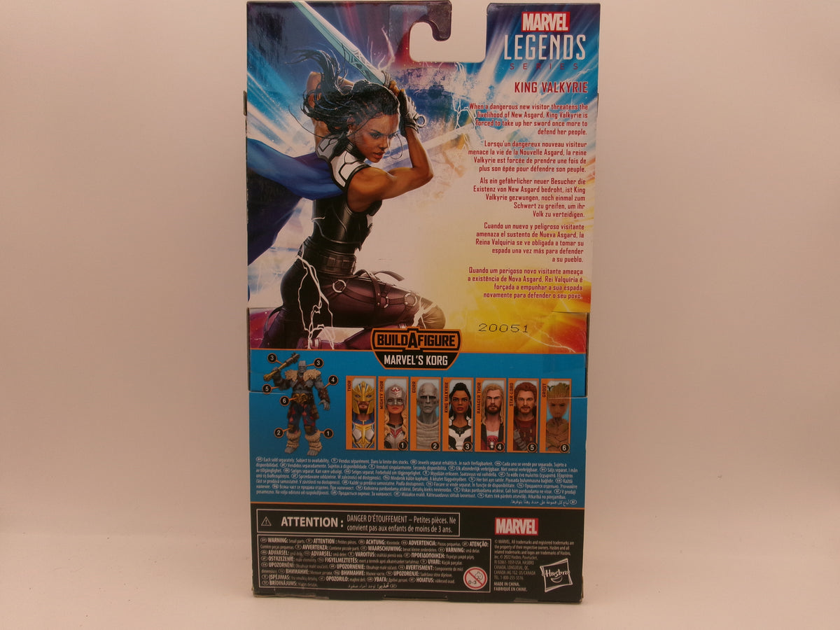 Hasbro King Valkyrie Marvel Legends Thor Love Thunder 6" BAF Korg Piece