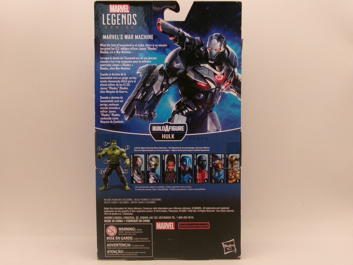 Hasbro Marvel Legends (Hulk BAF series) Avengers WAR MACHINE Figure