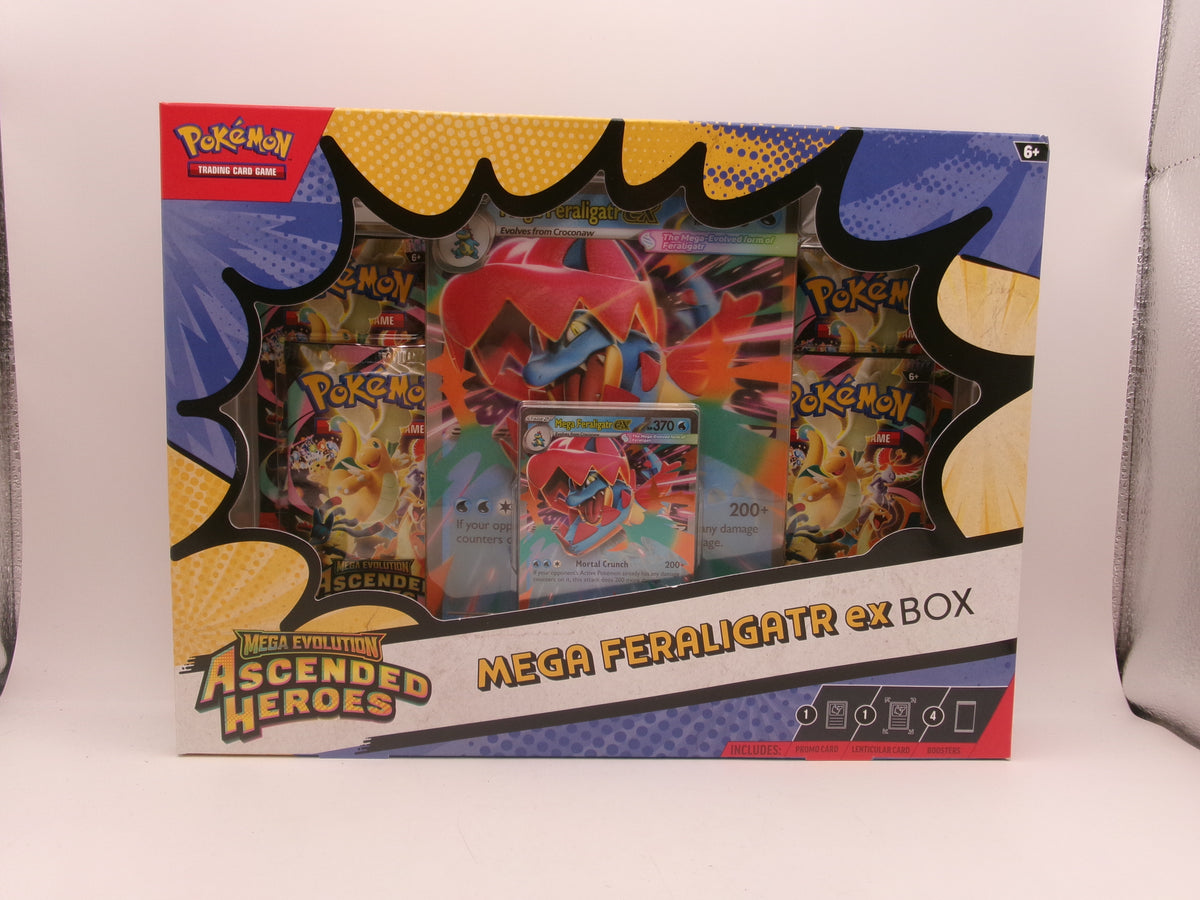 Pokemon TCG Mega Evolution Ascended Heroes Mega Emboar EX Box
