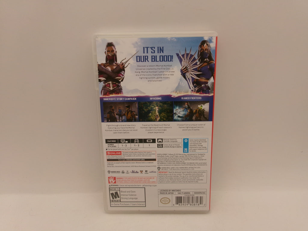 Mortal Kombat 1 - Nintendo Switch