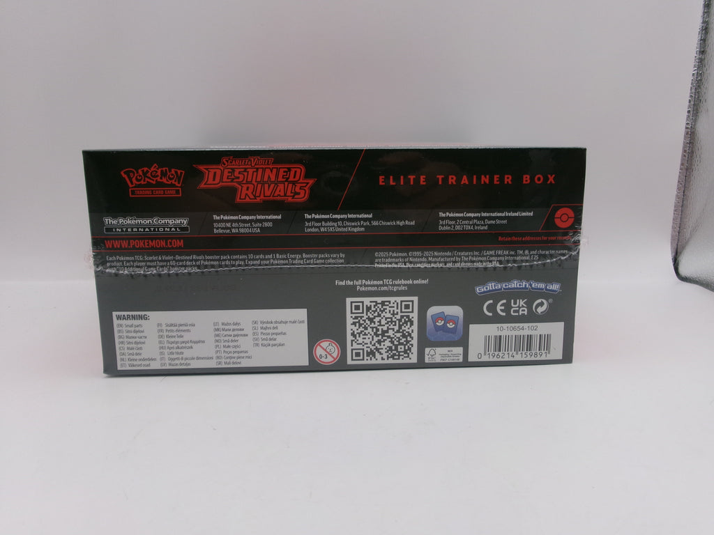 Pokemon Scarlet & Violet Destined Rivals Elite Trainer Box