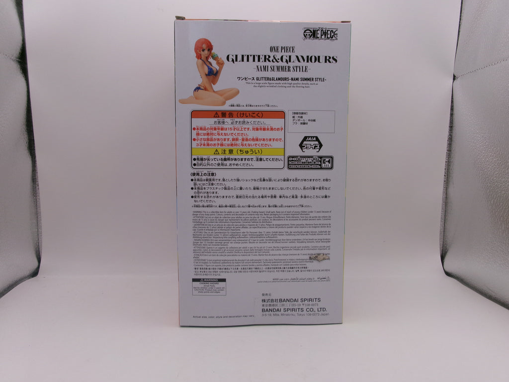 Nami (Summer Style) Glitter & Glamours Figure One Piece Banpresto