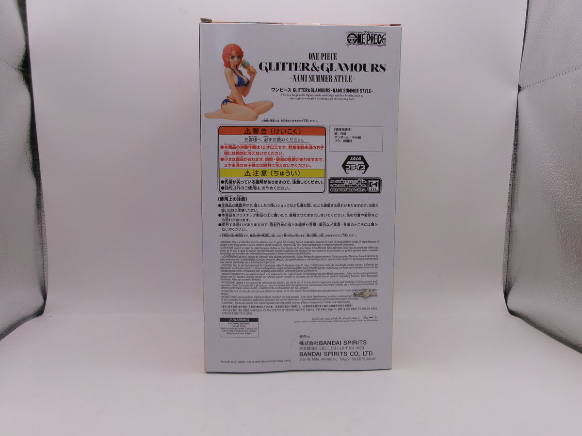 Nami (Summer Style) Glitter & Glamours Figure One Piece Banpresto