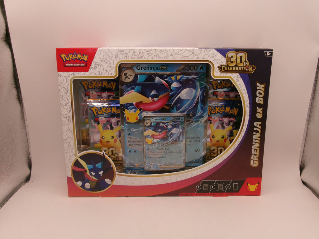 Pokemon TCG 30th Anniversary Celebration Greninja ex Box