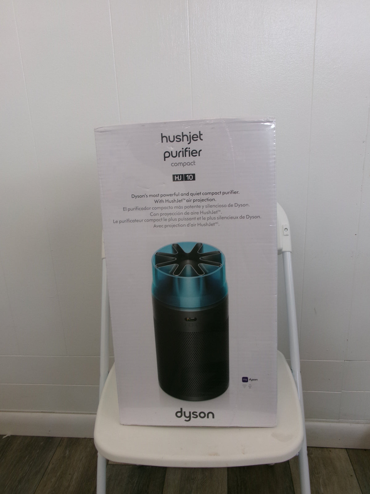 Dyson Hushjet Compact Air Purifier HJ10 Black & Teal