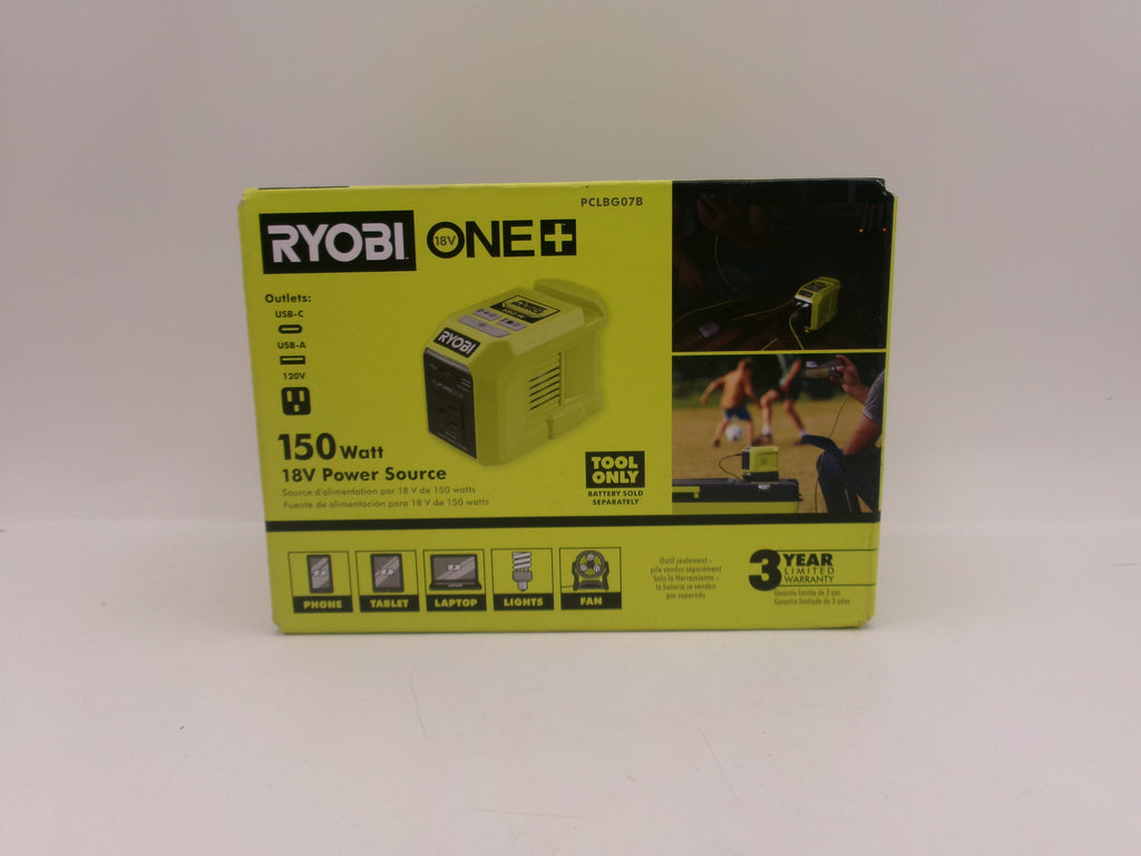 Ryobi PCLBG07B 18V One+ 150W 18V Power Source