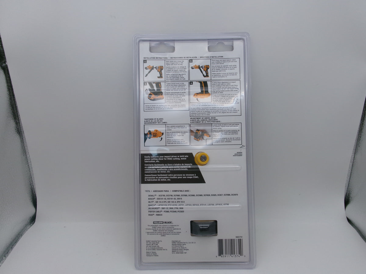 DeWalt DWASHRIR 18 Gauge Shear Attachment